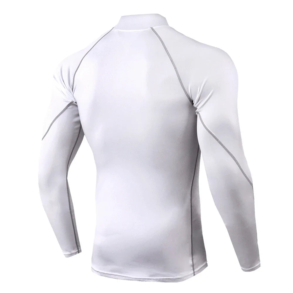 Men's Quick Dry Sport T-Shirt | Long Sleeve Compression Gym Rashguard