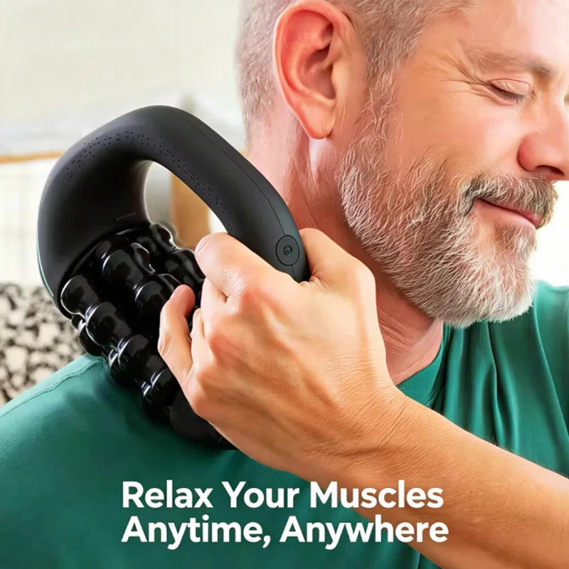 Electric Handheld Massage Roller — Full Body Muscle Relaxation