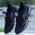 Men's Slip-On Fashion Sneakers – Breathable Gym, Running & Walking Shoes