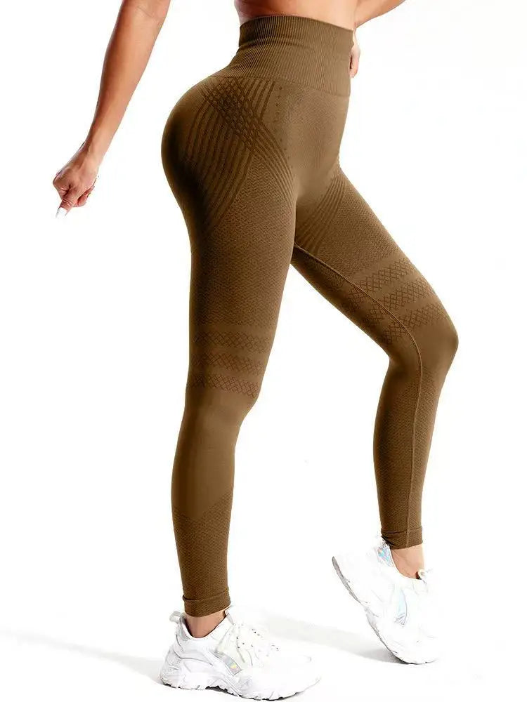 Women's Butt Lifting Seamless Leggings — High Waist Tummy Control for Yoga, Gym & Daily Wear