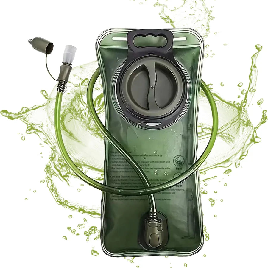 Hydration Bladder - One-Click Quick Release | 1.5L–3.0L | Leak-Proof Water Bag for Hiking & Camping