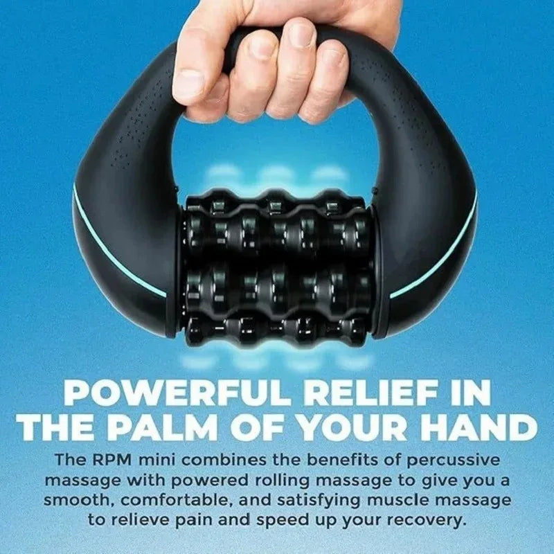 Electric Handheld Massage Roller — Full Body Muscle Relaxation