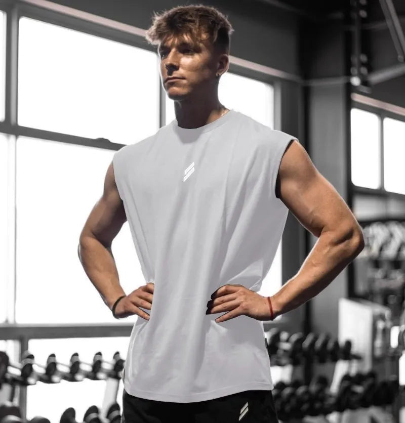 Men's Quick-Dry Mesh Gym Tank Top — Breathable Sleeveless Vest | 8 Colors, S–XXL