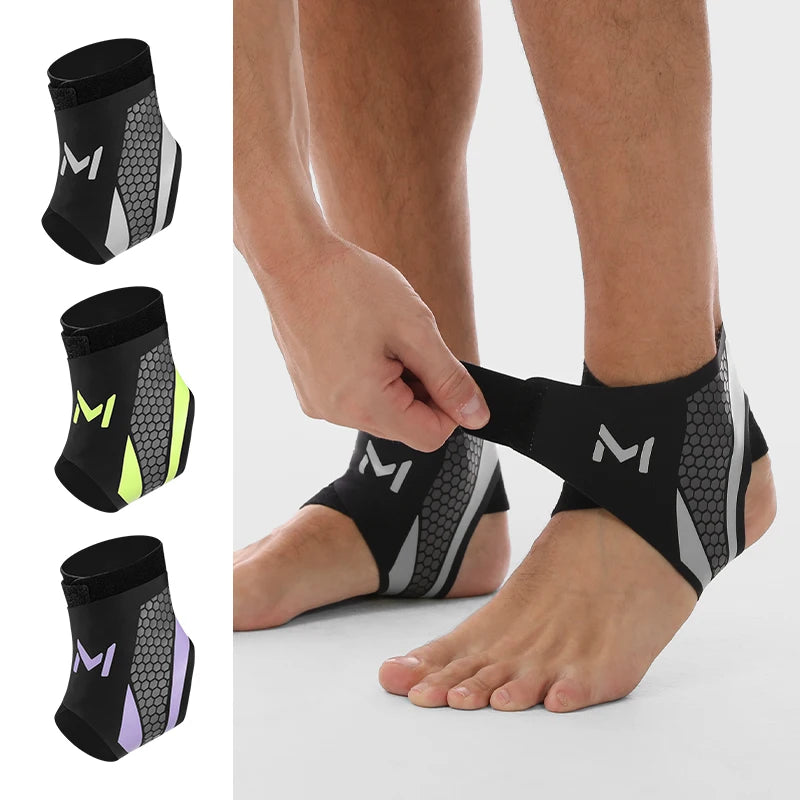 Copper Ankle Support Compression Sleeve — Pain Relief, Sprain Recovery & Sport Protection for Men & Women