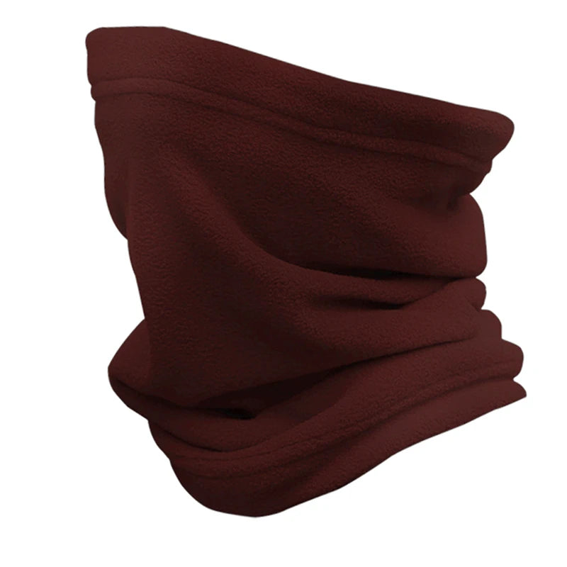 Winter Neck Gaiter & Tube Scarf — Windproof Fleece Face Cover for Cycling, Biking & Outdoor Sports