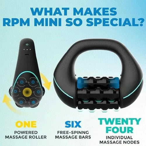 Electric Handheld Massage Roller — Full Body Muscle Relaxation
