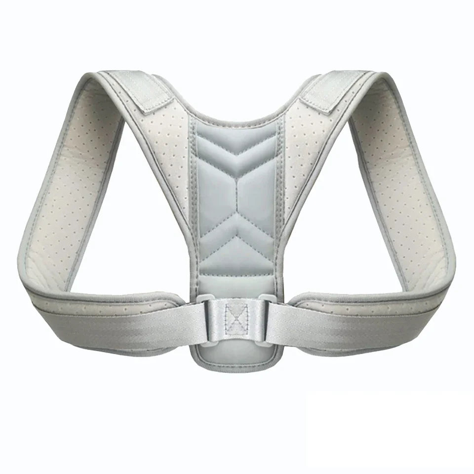 Back Posture Corrector with Neck Brace — Adjustable Shoulder Support Belt for Men & Women | S–XL