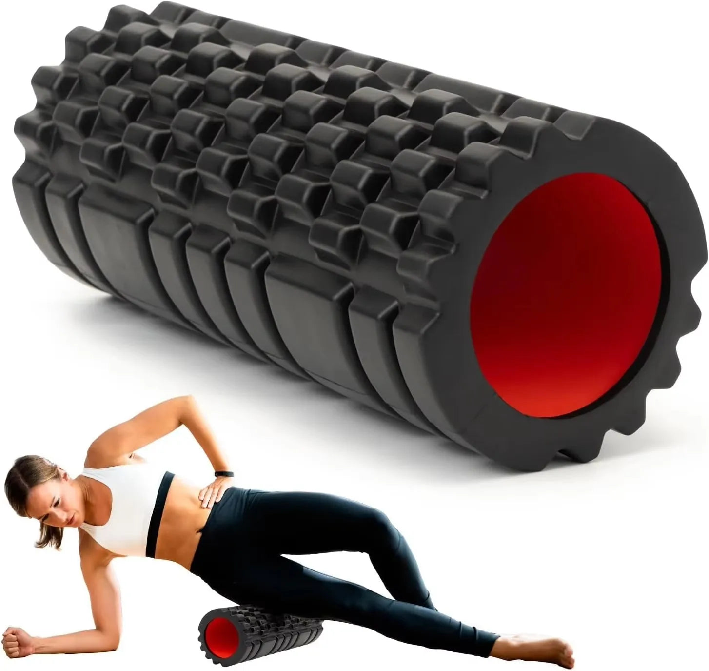 EVA Foam Roller — Deep Tissue Massage for Back, Waist & Legs