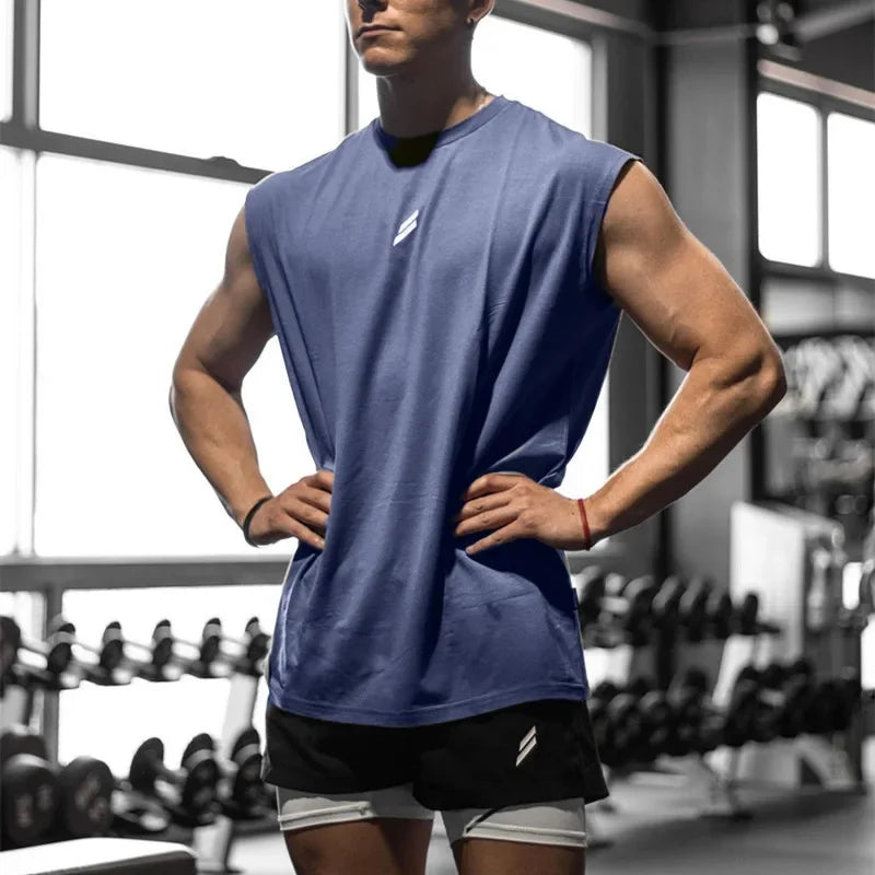 Men's Quick-Dry Mesh Gym Tank Top — Breathable Sleeveless Vest | 8 Colors, S–XXL