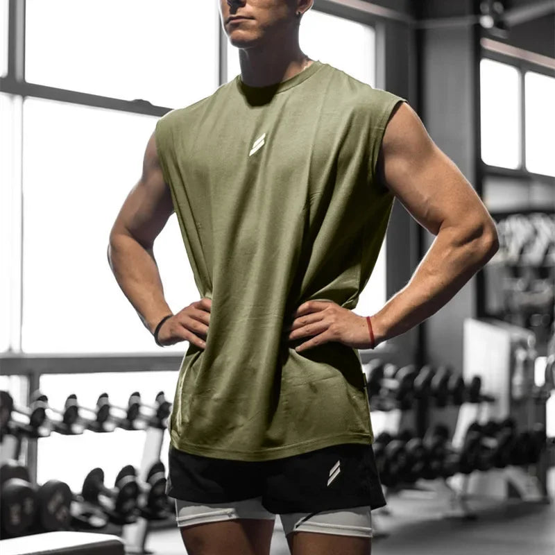 Men's Quick-Dry Mesh Gym Tank Top — Breathable Sleeveless Vest | 8 Colors, S–XXL