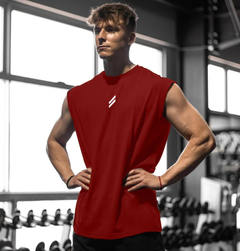 Men's Quick-Dry Mesh Gym Tank Top — Breathable Sleeveless Vest | 8 Colors, S–XXL
