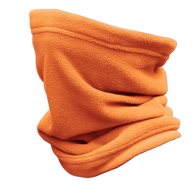 Winter Neck Gaiter & Tube Scarf — Windproof Fleece Face Cover for Cycling, Biking & Outdoor Sports