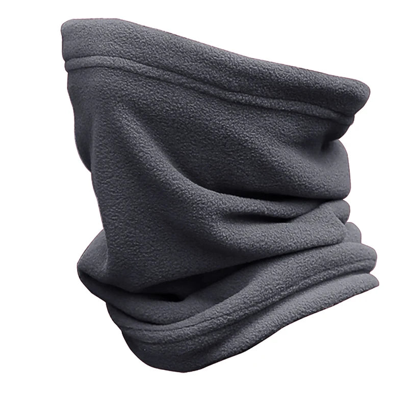 Winter Neck Gaiter & Tube Scarf — Windproof Fleece Face Cover for Cycling, Biking & Outdoor Sports