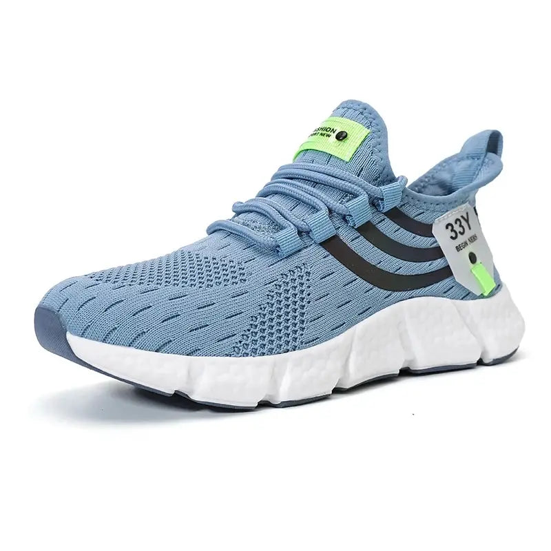 Men's Casual Sports Sneakers – Breathable Outdoor Running & Gym Walking Shoes