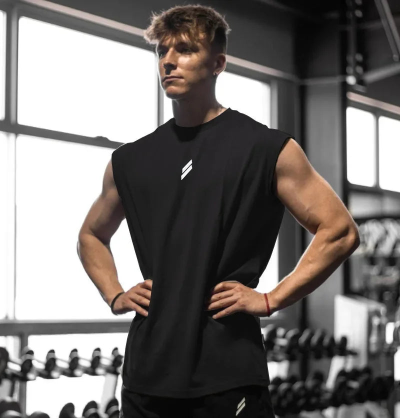 Men's Quick-Dry Mesh Gym Tank Top — Breathable Sleeveless Vest | 8 Colors, S–XXL