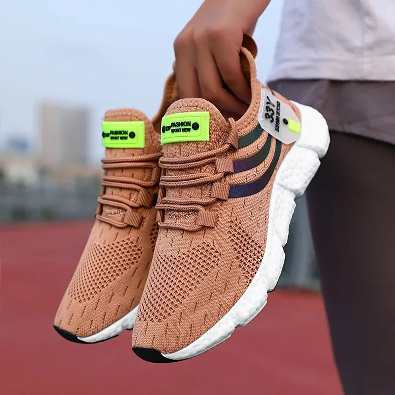 Men's Casual Sports Sneakers – Breathable Outdoor Running & Gym Walking Shoes