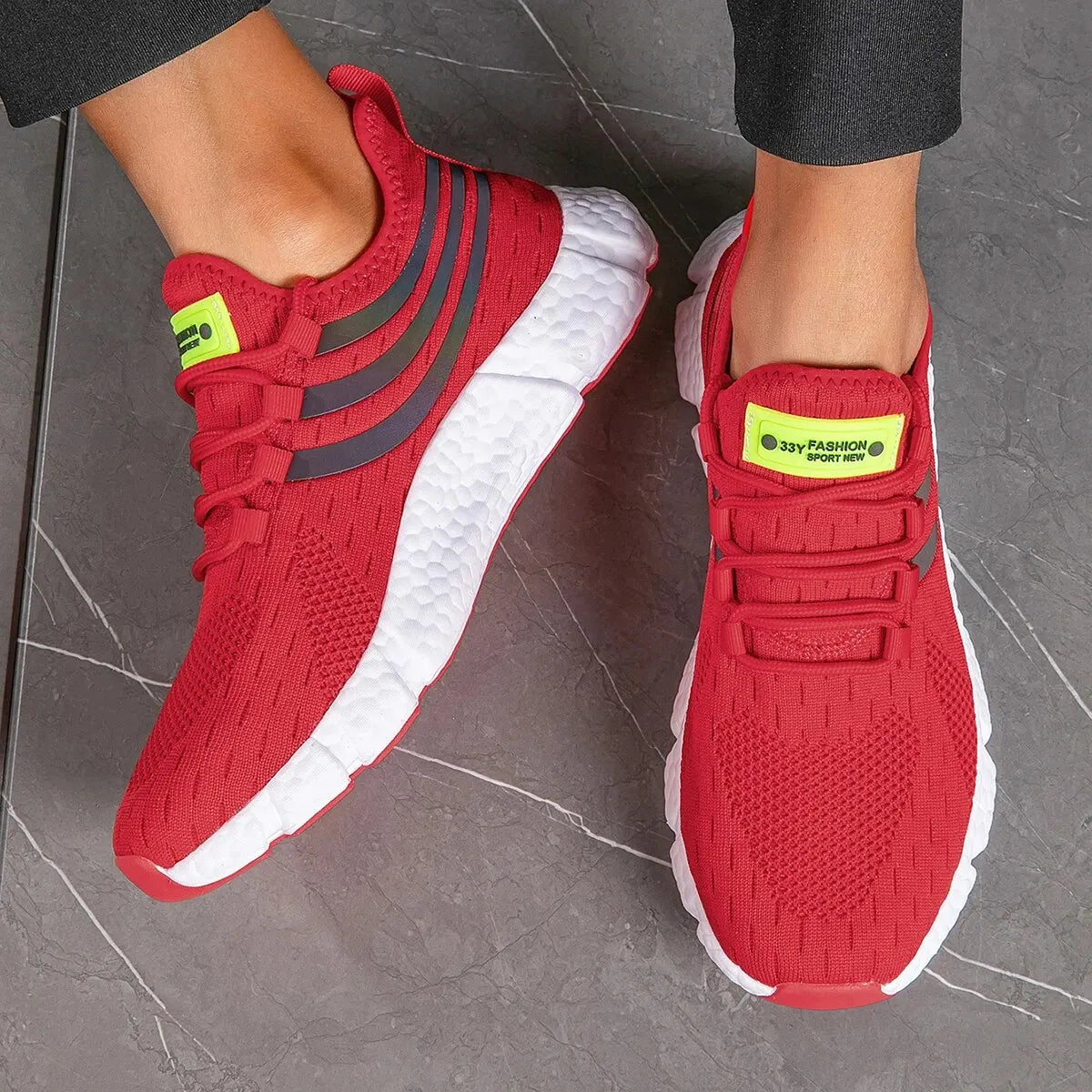 Men's Casual Sports Sneakers – Breathable Outdoor Running & Gym Walking Shoes