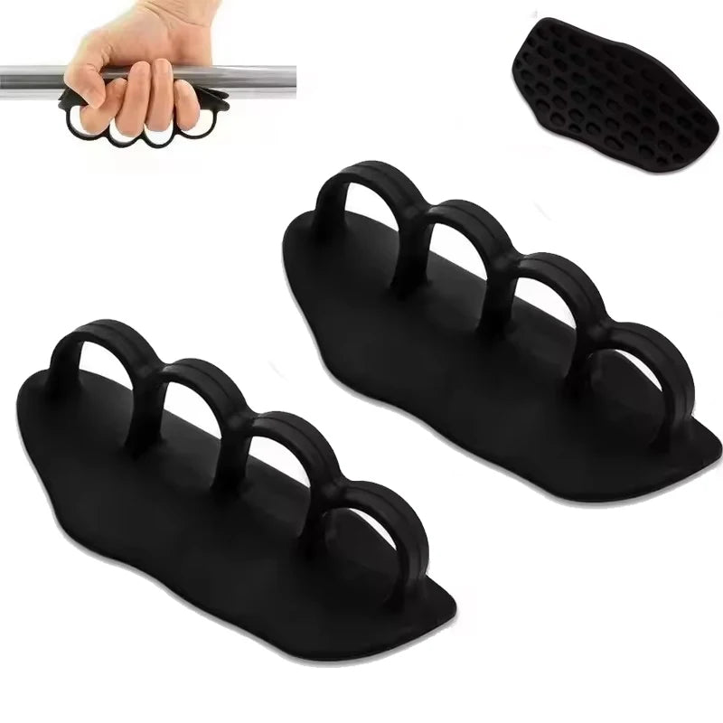 Weightlifting Hook Grips with Wrist Wraps — Non-Slip, Gym & Deadlift