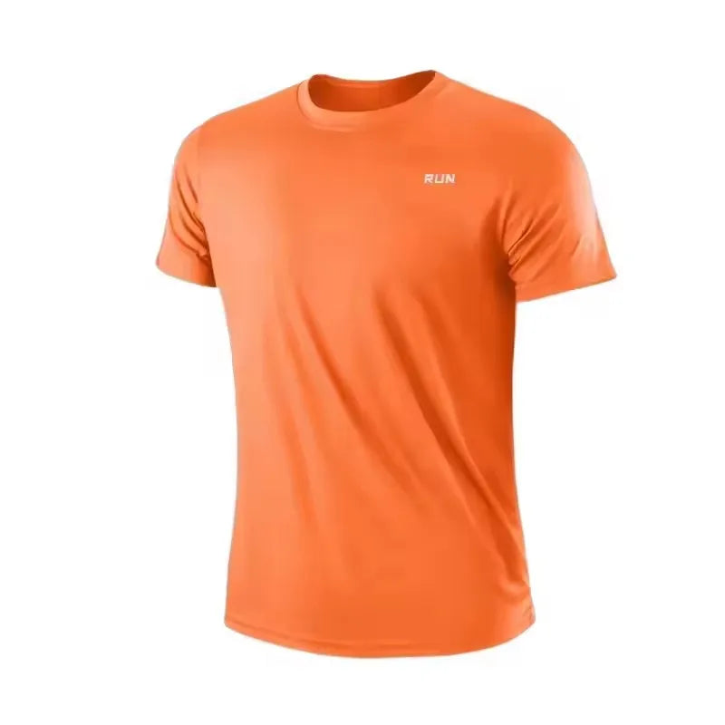 Men's Quick-Dry Short Sleeve Gym T-Shirt – Moisture-Wicking Training Top