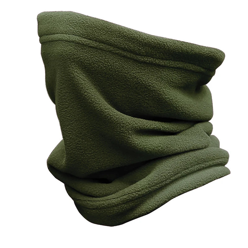 Winter Neck Gaiter & Tube Scarf — Windproof Fleece Face Cover for Cycling, Biking & Outdoor Sports