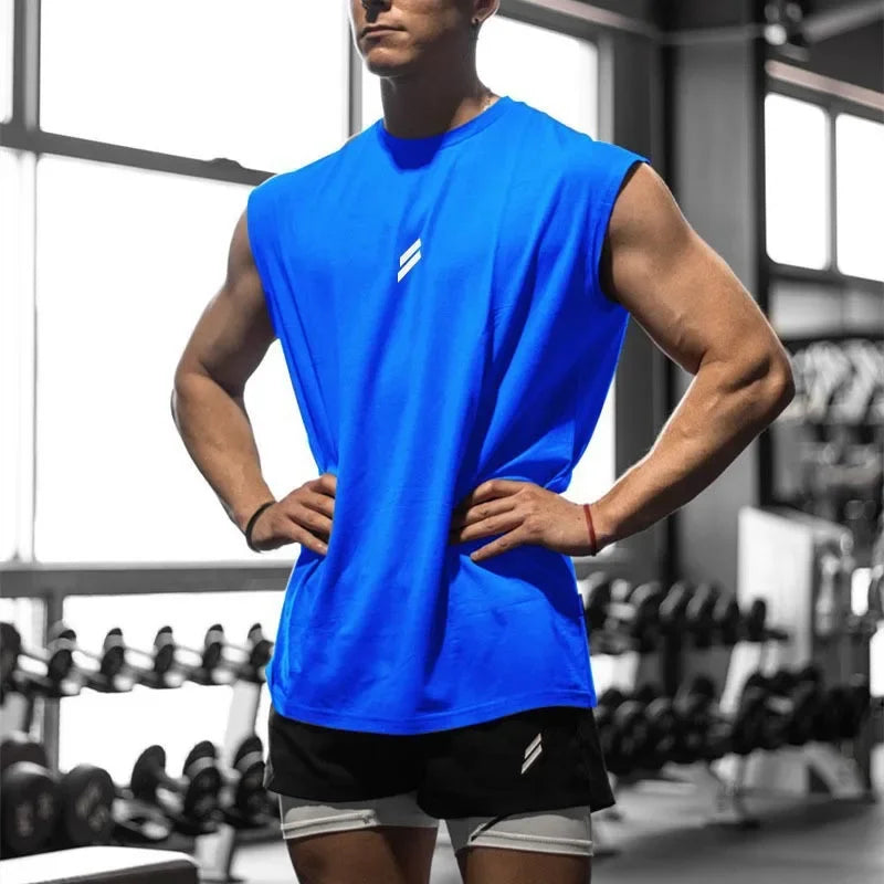 Men's Quick-Dry Mesh Gym Tank Top — Breathable Sleeveless Vest | 8 Colors, S–XXL