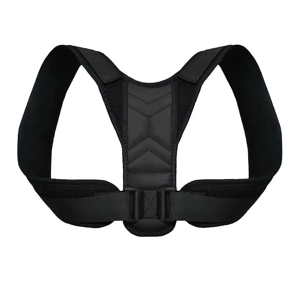 Back Posture Corrector with Neck Brace — Adjustable Shoulder Support Belt for Men & Women | S–XL