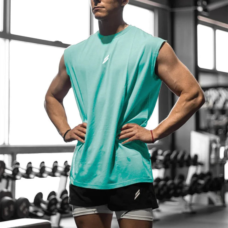 Men's Quick-Dry Mesh Gym Tank Top — Breathable Sleeveless Vest | 8 Colors, S–XXL