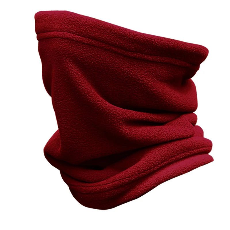 Winter Neck Gaiter & Tube Scarf — Windproof Fleece Face Cover for Cycling, Biking & Outdoor Sports