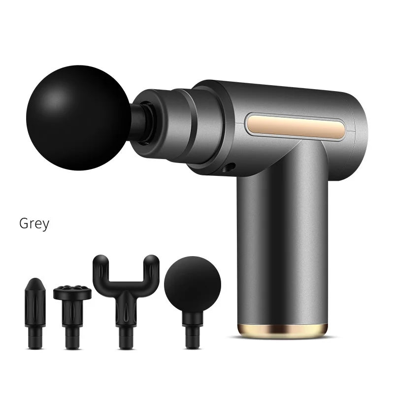 Portable Fascia Massage Gun — Deep Muscle Relaxation, Neck & Back