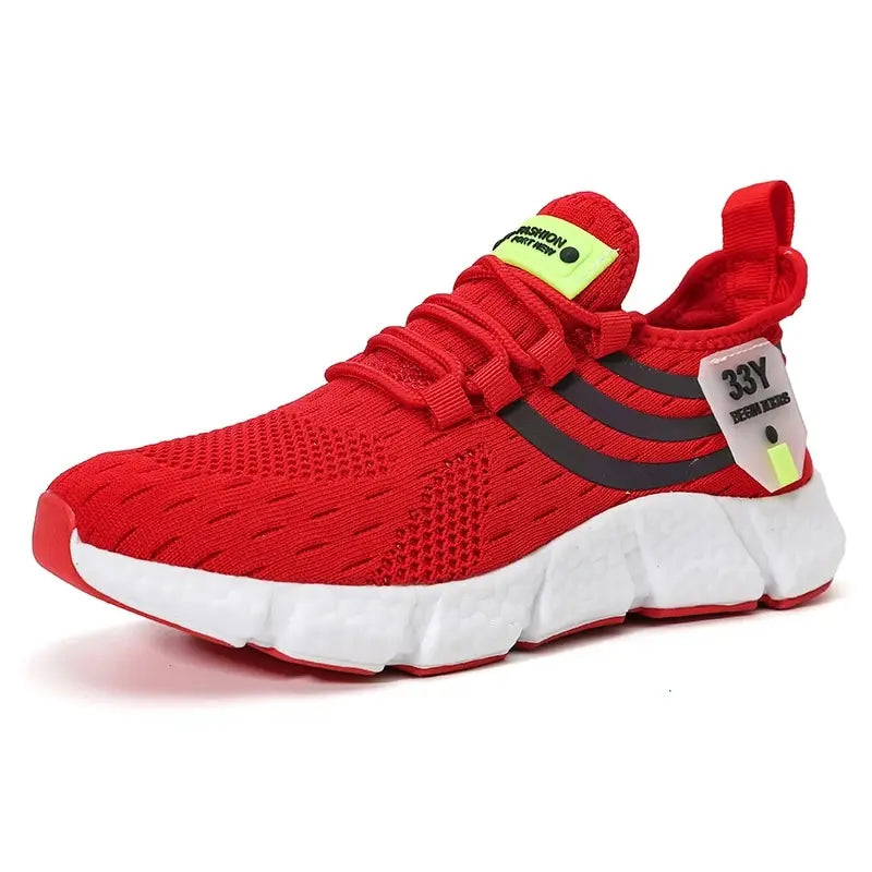 Men's Casual Sports Sneakers – Breathable Outdoor Running & Gym Walking Shoes