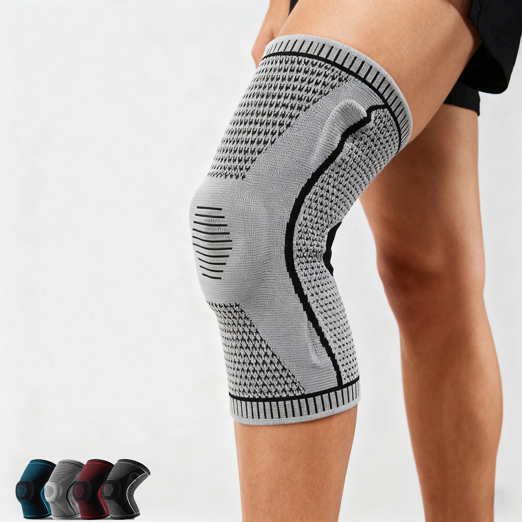 Compression Knee Sleeve — Pain Relief for Running, Gym & Recovery